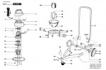 Bosch 1 981 000 696 1702 All Purpose Vacuum Cleane Spare Parts